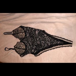 black lace bodysuit NWOT
